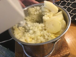 Lenas kungliga potatismos krossa potatisen