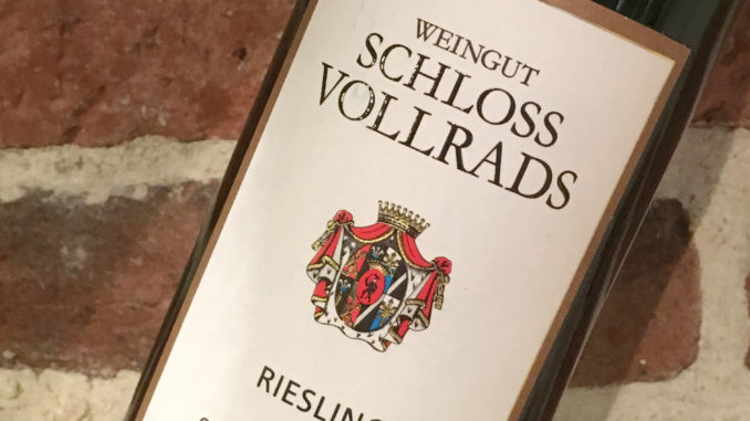 Schloss Vollrads Riesling - Vin med anor från 1200-talet