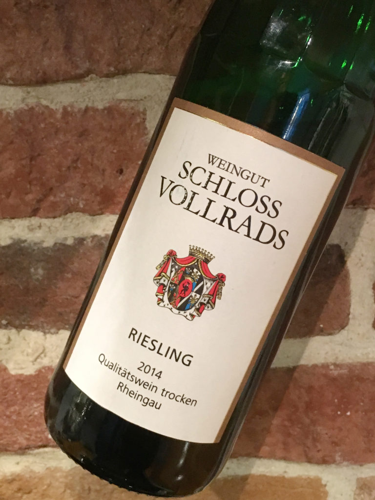 Schloss Vollrads Riesling - Vin med anor från 1200-talet