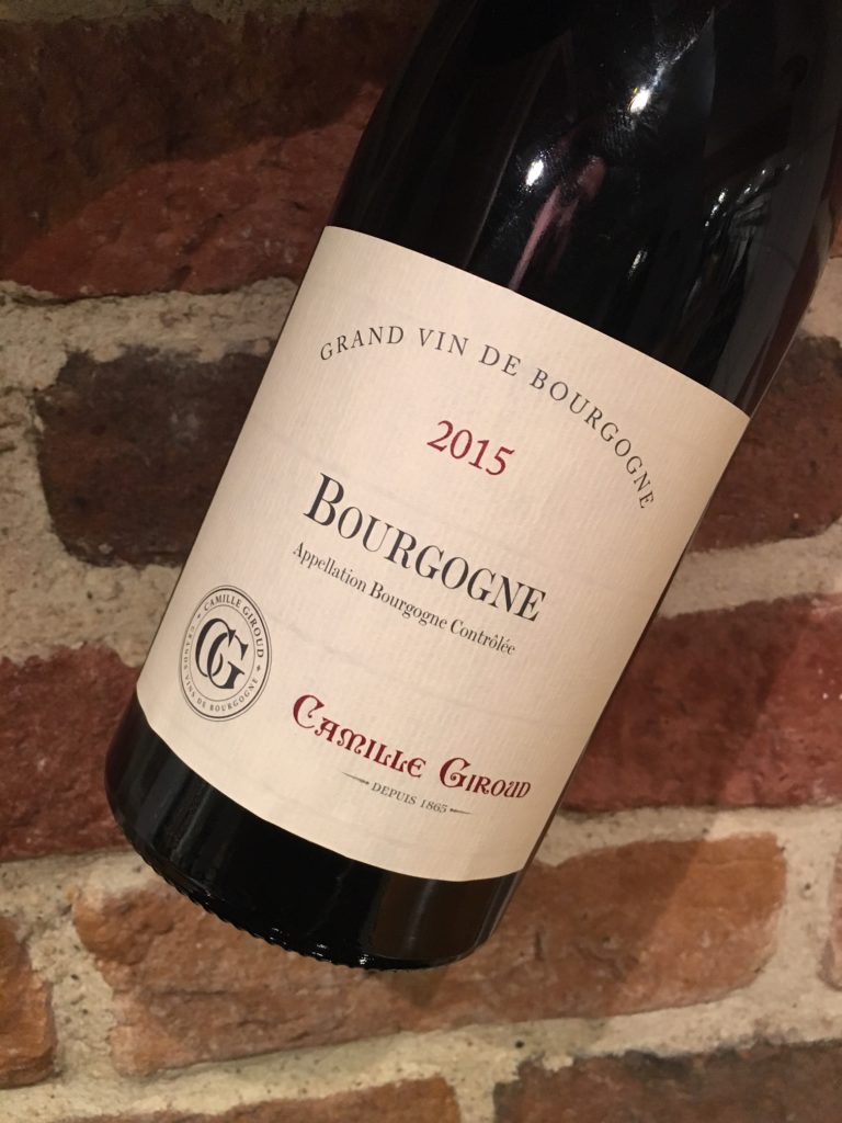 Camille Giroud Bourgogne Rouge