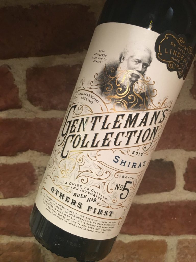 Lindeman’s Gentleman’s Collection Shiraz 2016