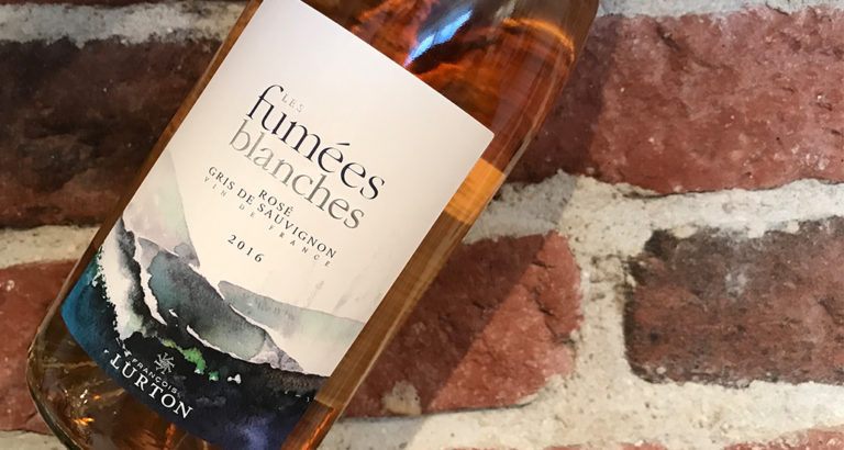 Les Fumées Blanches Rosé -Moderiktigt laxrosa