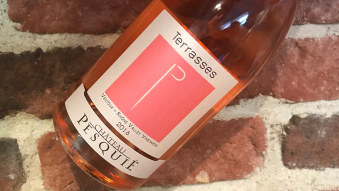 Terrasses -Välgjord rosé från Côtes du Ventoux