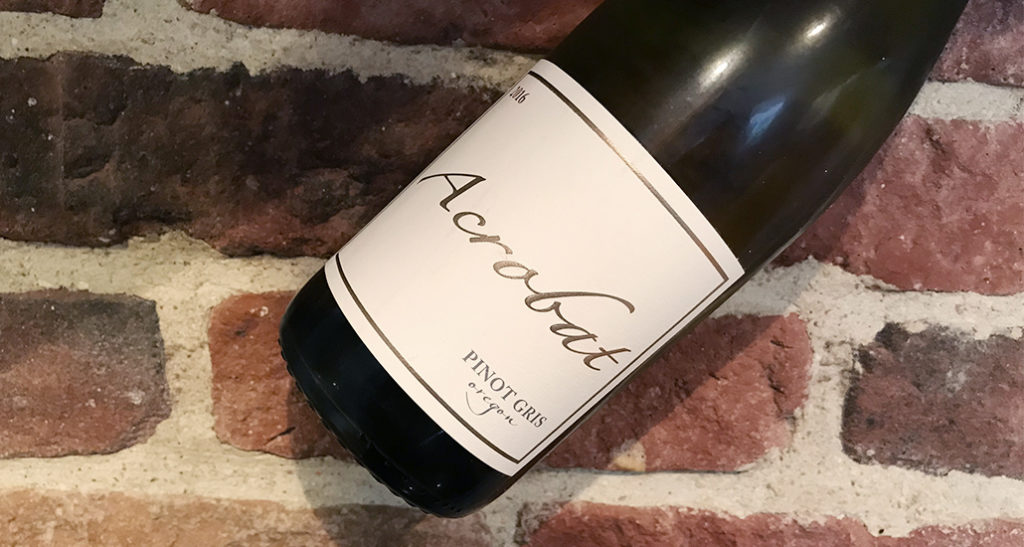 Acrobat Pinot Gris -Fräscht vin från Oregon