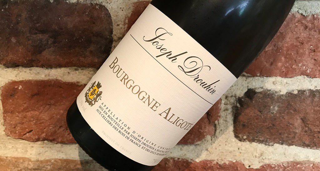 Joseph Drouhin Bourgogne Aligoté -Härlig mångsidig Bourgogne