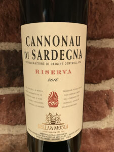 Cannonau di Sardegna -front