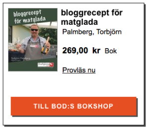 bloggrecept för matglada -annons