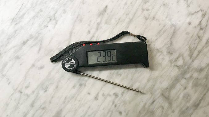 Tidig digital termometer