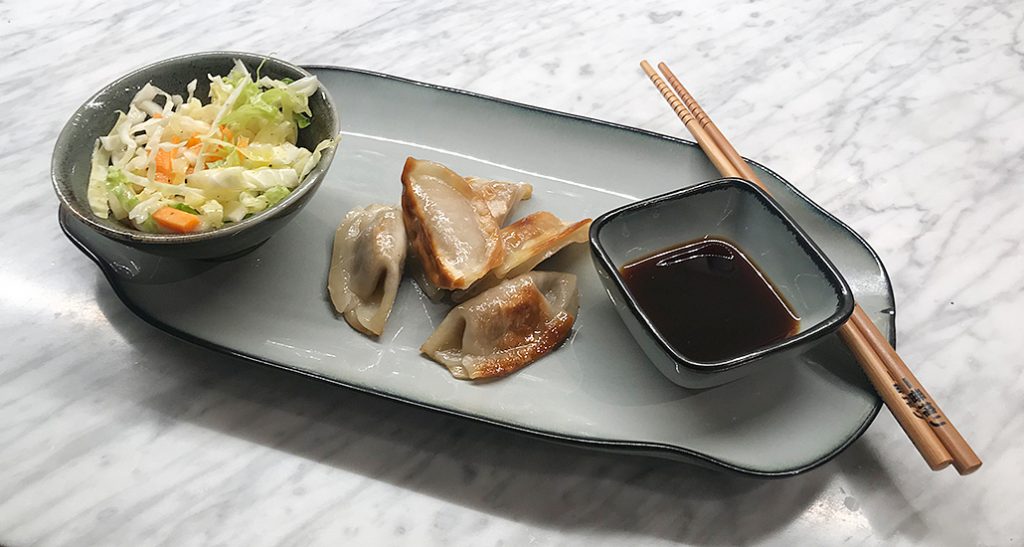 Japanska dumplings med kyckling -lättlagad kvällsmat