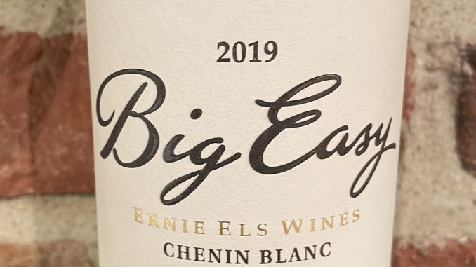 Ernie Els Big Easy Chenin Blanc -front