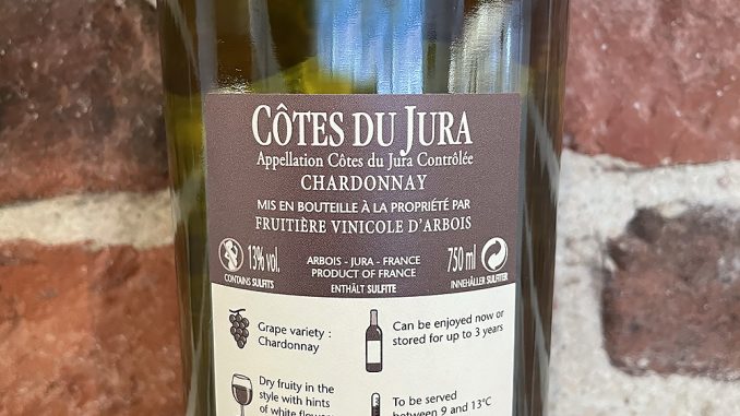 Cotes du Jura Chardonnay-back