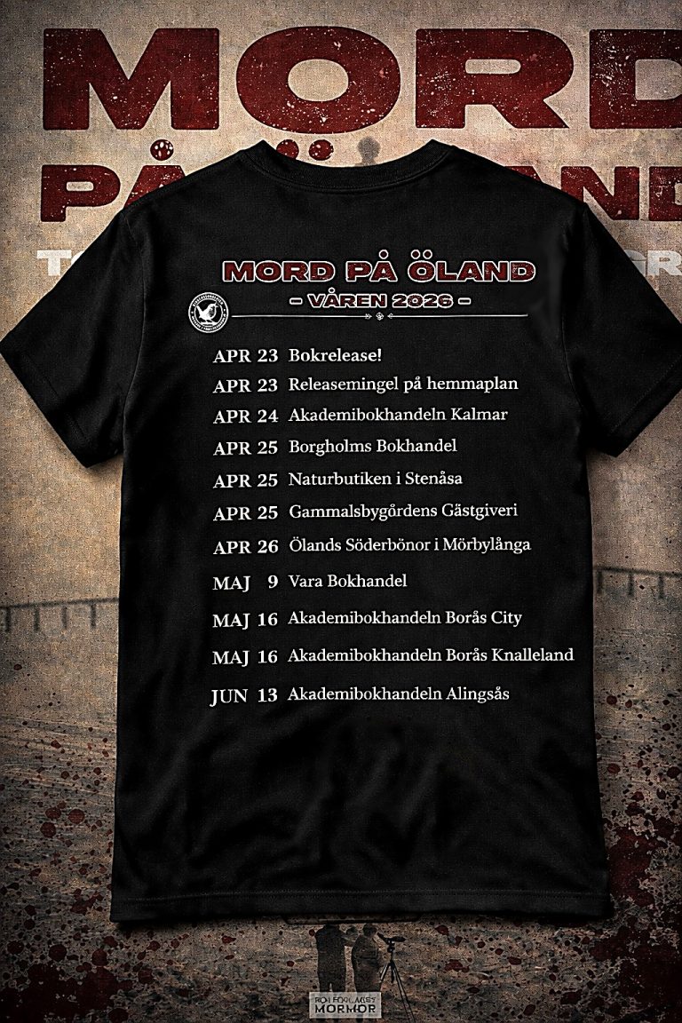Nu händer det – imorgon släpps Mord på Öland!
