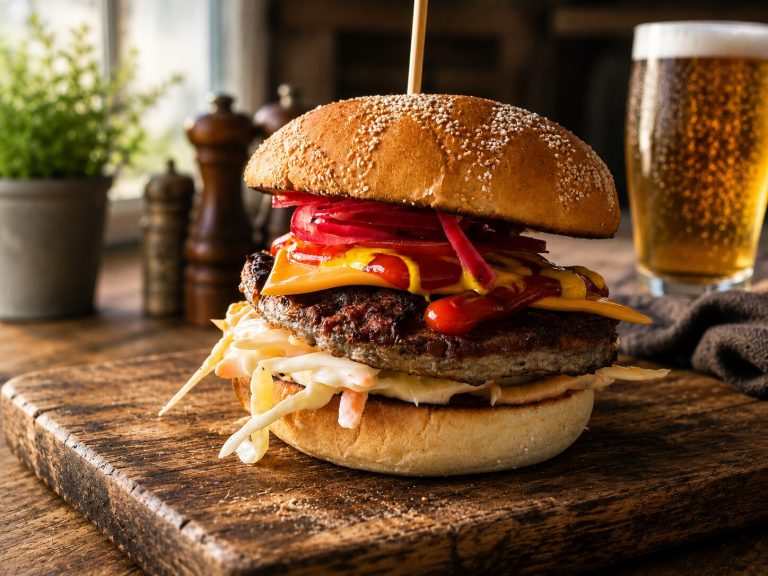 En helt vanlig hamburgare – alltid lika gott