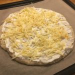 Torbjörns tarte-pizza lägg på osten Torbjörns tarte-pizza lägg på osten