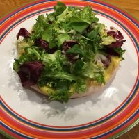 Torbjörns räkmacka sallad