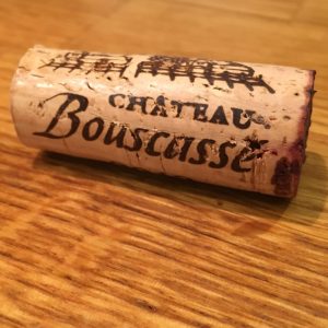 Château Bouscassé kork Château Bouscassé kork