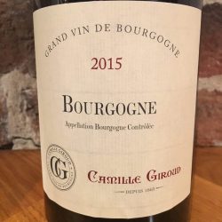 Camille Giroud Bourgogne Rouge Label Camille Giroud Bourgogne Rouge Label