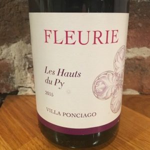 Fleurie Les Hauts du Py front Fleurie Les Hauts du Py front