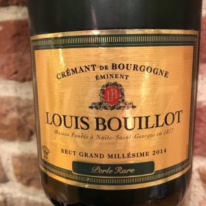 Louis Bouillot Cremant de Bourgogne Millésimé Brut 2014 Front Louis Bouillot Cremant de Bourgogne Millésimé Brut 2014 Front