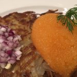 Löjrom med rårakor Löjrom med rårakor