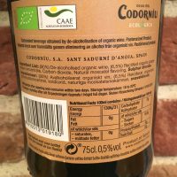 Codorníu Ecológica De-Alcoholised -Ekologiskt bubbel från Spanien Back