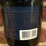 André Clouet Grande Réserve back label André Clouet Grande Réserve back label