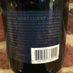 André Clouet Grande Réserve back label