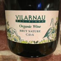 Vilarnau Brut Nature Organic -Front Label Vilarnau Brut Nature Organic -Front Label