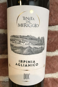 Irpinia Aglianico -Front