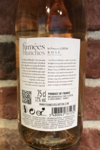 Les Fumées Blanches Rosé-Back