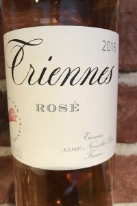 Triennes Rose -Front Triennes Rose -Front