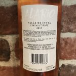 Alario Cinsault Rosé från Chile -Back Alario Cinsault Rosé från Chile-Back