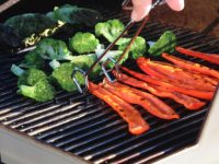 Grillad paprika och broccoli Grillad paprika och broccoli