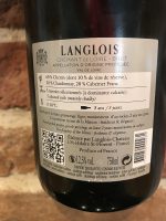 Langlois Brut -Cremant de Loire-Back