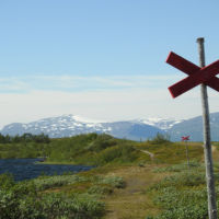 Vandringsled i Björkliden