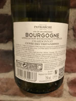 Bourgogne Chardonnay -back