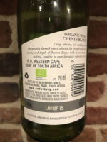 Nederburg Chenin Blanc -back