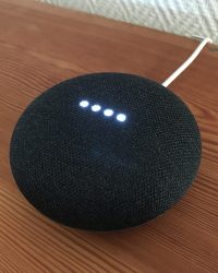 Google Home -närbild Google Home -närbild